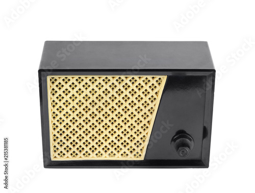Fotografia, Obraz Subscriber radio broadcasting receiver loudspeaker