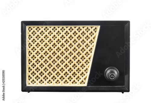 Fotografie, Obraz Subscriber radio broadcasting receiver loudspeaker