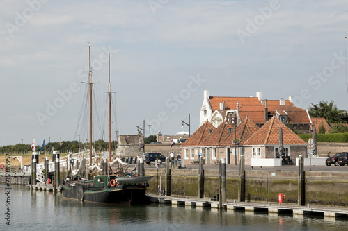 Fotografia, Obraz Netherlands,Holland,Dutch,Zeeland, Zierikzee,july 2018:Windmill Den Haas is situ