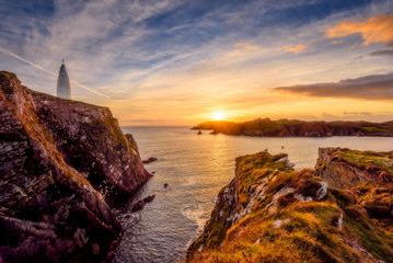 Wall Mural - Baltimore Beacon, Baltimore, West Cork, Ireland.