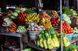 Fruits and vegetable at local asian market