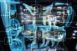 © Funtap - Blochain information encryption. Cyber security, crypto currency.