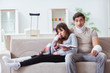© Elnur - Injured family of wife and husband recovering at home