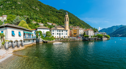 Wall Mural - Scenic sight in Laglio, village on the Como Lake, Lombardy, Italy.