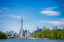 Skyline Of Toronto In Canada