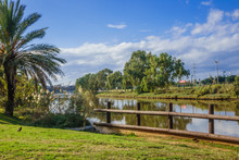 View Of Yarkon Park, Tel Aviv, Israel