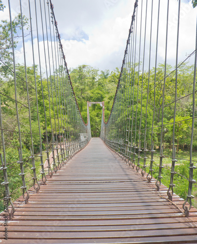 Fototapeta most wiszący  most-linowy