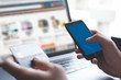 © tippapatt - Mobile banking, online shopping