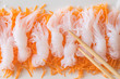 © alex9500 - Konnyaku noodles with grated carrot