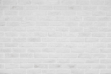 White brick wall Texture Design. Empty white brick Background for Presentations