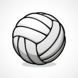 Vector volleyball ball icon design