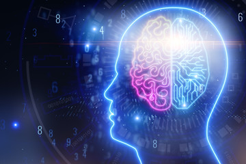 Poster - Artificial intelligence and computing concept