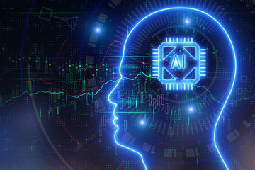 Poster - Artificial intelligence and innovation concept