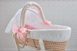 Soft baby basket. Big beautiful basket for a small child.