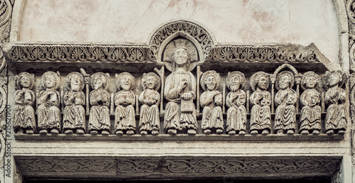 Fotomural Jesus Christ and the twelve apostles