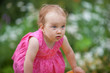 © rimmdream - Portrait of cute little girl in summer garden