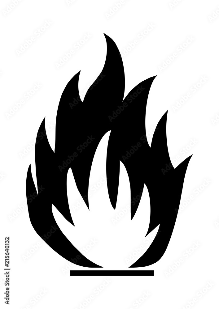 Forme Flamur Illustration Stock gz132 GrafikZeichnung - german: Feuer / Flamme ...