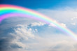 © Vladimir Arndt - Colorful rainbow in clouds - beauty in nature concept.
