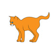 cute cat vector