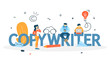 © inspiring.team - Copywriter concept illustration