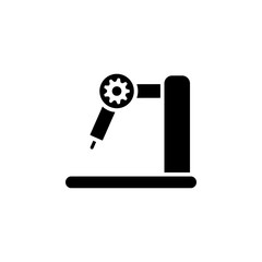 Poster - production robot icon. Element of engineering icon. Premium quality graphic design icon. Signs and symbols collection icon for websites, web design, mobile app
