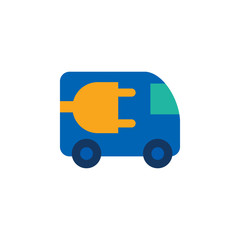 Sticker - Cable Logistic Logo Icon Design