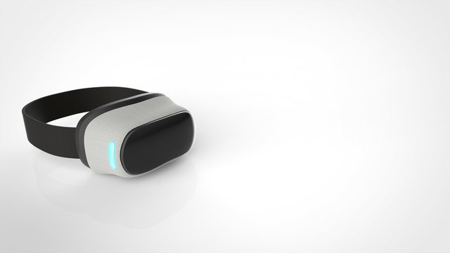 VR ヘッドセット　右側コピースペース