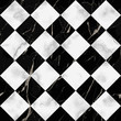 Marble Luxury Check Diagonal Seamless Pattern