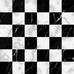 Marble Luxury Check Seamless Pattern