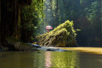 Wall Mural - Green Canyon, Pandagaran, Java Central, Indonesia.