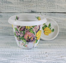 Beautiful Decorative Pot For Indoor Flowers, Handmade Decoupage