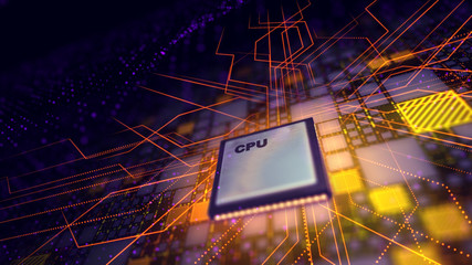 Poster - Super CPU sends power signals around