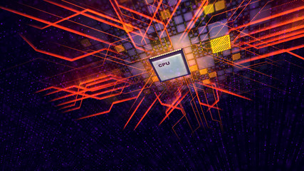 Poster - Computer CPU sends power messages