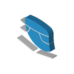 Poster - shorts isometric right top view 3d icon