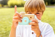 © Marco Govel/Stocksy - Portrait of a blond kid outdoors