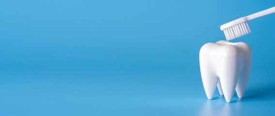 dental concept healthy equipment tools dental care professional banner