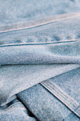 Fine Detail Of Denim