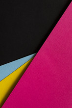 Colourful Papers In Abstract Forms