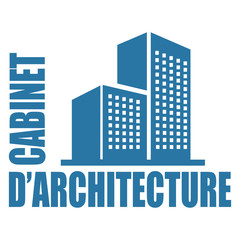 Sticker - Logo cabinet d'architecture.