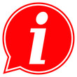 © Maksim - Info icon, Information sign icon. Info speech bubble symbol.