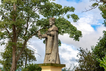 Sticker - San Bernardo Statue at Cerro San Bernardo Hill - Salta, Argentina