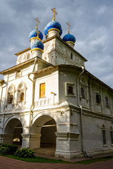 Wall Mural - Icon one the wall of Kazan Church in Kolomenskoye, Russia