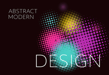 Poster - Colorful background. Vector abstract minimalistic design.