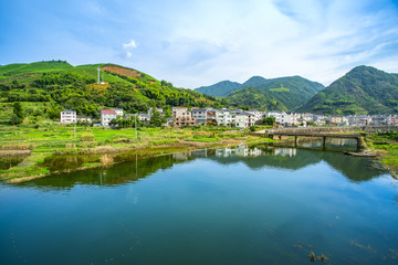 The beautiful landscape of Qiandao Lake in Hangzhou