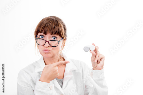 Foto  glasses or lenses