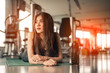 © Take Production - portrait of fitness woman in gym.exercising concept.fitness and healthy lifestyle