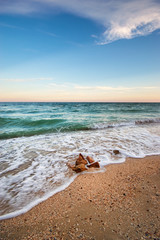 Wall Mural - Beautiful seascape. Nature composition.