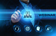© Sikov - Webinar E-learning Training Business Internet Technology Concept