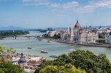 Budapest – Parlamentsgebäude und Margaretenbrücke