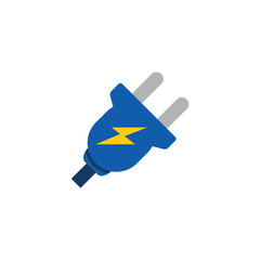 Sticker - Cable Electric Logo Icon Design